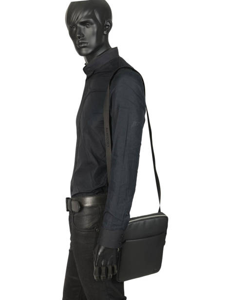 Sac Bandoulière Lacoste Noir gael NH1741GL vue secondaire 2