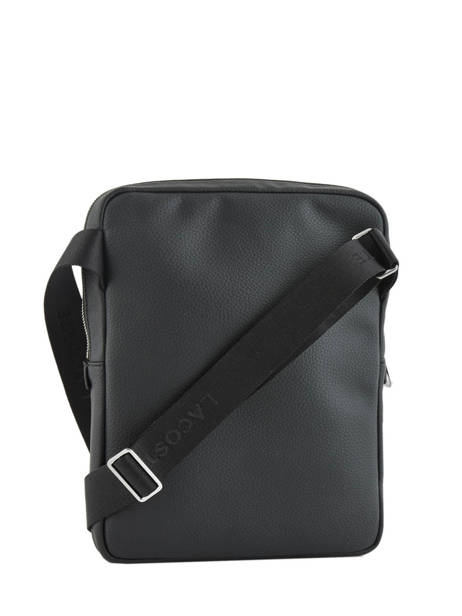 Sac Bandoulière Lacoste Noir gael NH1741GL vue secondaire 3