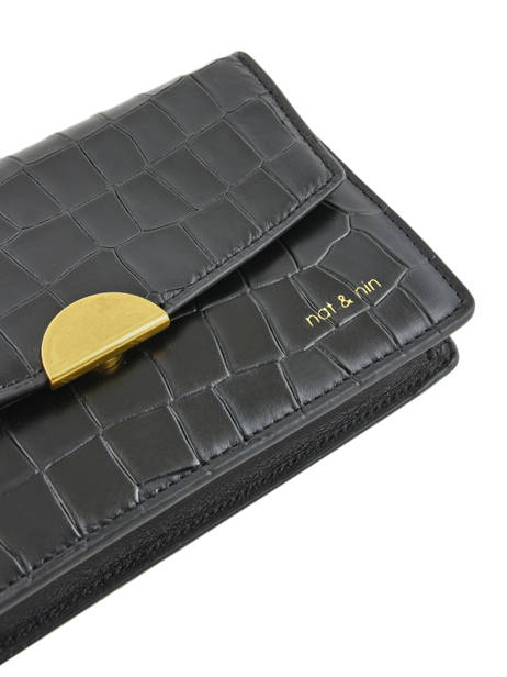 Sac  Banane Gaia Nat et nin Noir croc GAIA vue secondaire 1