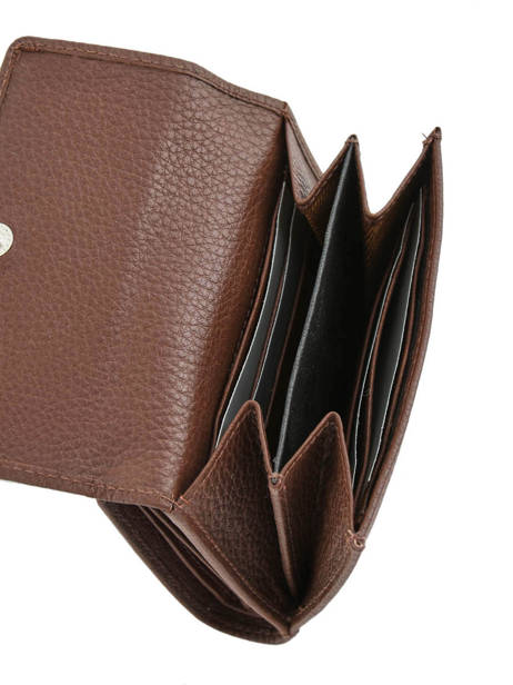 Porte-monnaie Cuir Crinkles Noir caviar 14068 vue secondaire 3