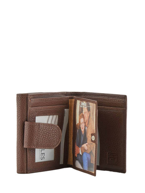 Porte-monnaie Cuir Crinkles Noir caviar 14068 vue secondaire 2