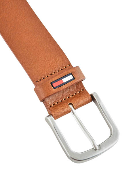 Ceinture Tommy hilfiger Marron belt AM05142 vue secondaire 1