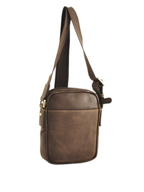 Sac Bandoulière Francinel Marron berlin 655096 vue secondaire 5